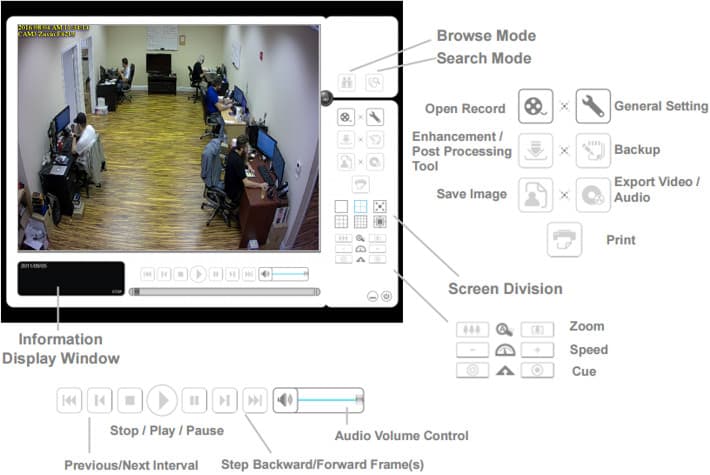 Mac IP Camera App - Recorded Video Playback