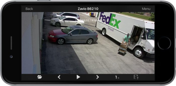 IP Camera iPhone App - Remote Recorded Video Playback